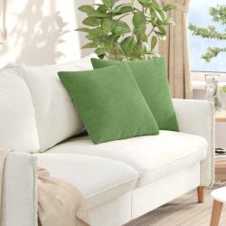 vidaXL Perne pentru canapea 2 pcs Verde deschis 50 x 50 cm GartenMobel Dekor (42013974)