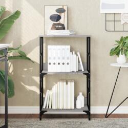 vidaXL Raft de carti, gri sonoma, 50x33x82 cm, lemn prelucrat GartenMobel Dekor (835267) Biblioteca
