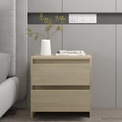 vidaXL Noptiera, stejar sonoma, 45x34, 5x44, 5 cm, PAL GartenMobel Dekor (809851)