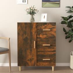 vidaXL Servanta, stejar fumuriu, 69, 5x34x90 cm, lemn compozit GartenMobel Dekor (817351) Comoda