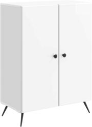vidaXL Bufet Alb foarte lucios 66 x 34, 5 x 90 cm Lemn prelucrat GartenMobel Dekor (895509) Comoda