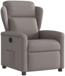 vidaXL Fotoliu rabatabil, gri taupe, material textil GartenMobel Dekor (4015583)
