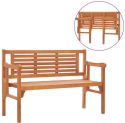 vidaXL Banca de gradina pliabila, 120 cm, lemn masiv de eucalipt GartenMobel Dekor (47293)