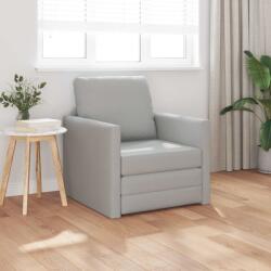 vidaXL Pat canapea Gri nori 74 x 77 x 81 cm tesatura GartenMobel Dekor (4106630) Canapea
