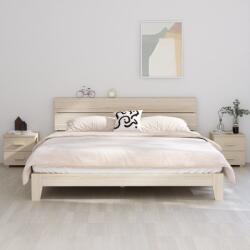 vidaXL Noptiere HAMAR 2 buc, maro miere, 40x35x44, 5 cm, lemn masiv pin GartenMobel Dekor (340408)
