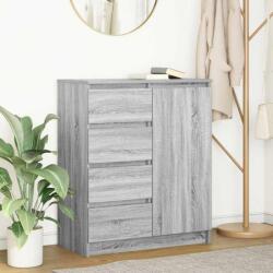 vidaXL Bufeta cu sertare Gri Sonoma 71x35x84 cm Lemn prelucrat GartenMobel Dekor (861585) Comoda