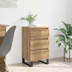 vidaXL Bufet cu sertar stejar artizanal Lemn compozit GartenMobel Dekor (881715) Comoda