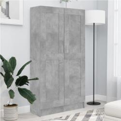 vidaXL Biblioteca, gri beton, 82, 5 x 30, 5 x 150 cm, PAL GartenMobel Dekor (802727) Biblioteca