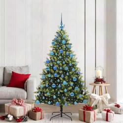 vidaXL Brad de Craciun artificial cu ramuri articulare 300 LEDs 180 cm GartenMobel Dekor (3395998)