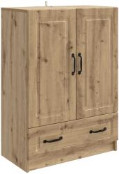vidaXL Bufet Stejar Artizanal 66 x 34, 5 x 92 cm Lemn prelucrat GartenMobel Dekor (895824) Comoda