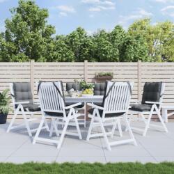 vidaXL Perne scaun cu spatar mic, 6 buc. , antracit, textil oxford GartenMobel Dekor (377673)