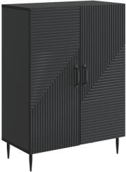 vidaXL Bufet Negru 66 x 34, 5 x 89, 5 cm Lemn prelucrat GartenMobel Dekor (894816) Comoda
