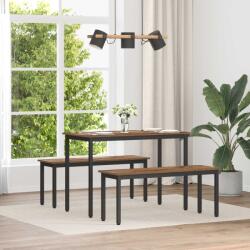 vidaXL banca Lemn vechi 110 x 35 x 45 cm Lemn compozit GartenMobel Dekor (892600)