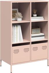 vidaXL Dulap înalt, roz, 68x39x103, 5 cm, otel GartenMobel Dekor (851383) Comoda