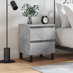 vidaXL Noptiera, gri beton, 40x35x50 cm, lemn compozit GartenMobel Dekor (826900)
