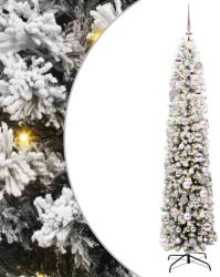 vidaXL Brad de Craciun artificial Verde 180 cm PVC si otel si plastic GartenMobel Dekor (3395020)