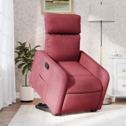 vidaXL Fotoliu rabatabil cu ridicare, rosu vin, material textil GartenMobel Dekor (3206702)