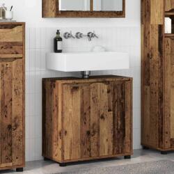 vidaXL Cabinet pentru chiuveta de baie Lemn Vechi 60 x 30 x 60 cm GartenMobel Dekor (888755)