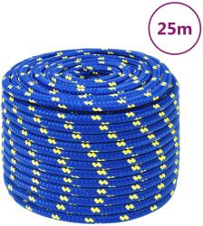 vidaXL Franghie de barca, albastru, 12 mm, 25 m, polipropilena GartenMobel Dekor (152458)