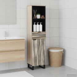vidaXL Dulap de Baie Alb 38 x 33 x 160 cm Lemn prelucrat GartenMobel Dekor (4017994)