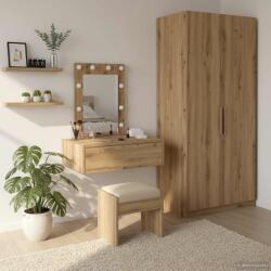 vidaXL Masa de Machiaj cu sertar Maro 60 x 40 x 70 cm Lemn compozit GartenMobel Dekor (865225)