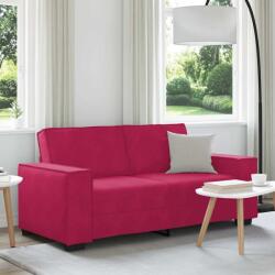 vidaXL Canapea cu 2 locuri, rosu vin, 180x78x84 cm, catifea GartenMobel Dekor (4105024) Canapea