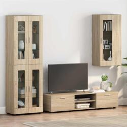 vidaXL Cabinet suspendat Stejar sonoma 55 x 29 x 100 cm Lemn compozit GartenMobel Dekor (880223)