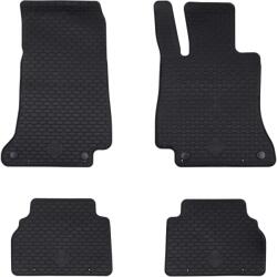 vidaXL Covor pentru masina 4 pcs Negru Cauciuc GartenMobel Dekor (42029132)