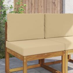 vidaXL Perna pentru canapea de exterior 2 pcs Bej Poliester GartenMobel Dekor (900713)