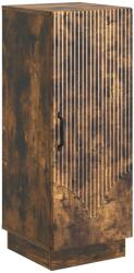 vidaXL Bufet Stejar fumuriu 33 x 34, 5 x 87 cm Lemn prelucrat GartenMobel Dekor (895290) Comoda