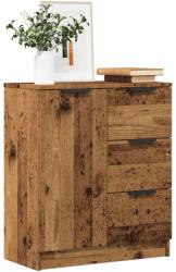 vidaXL Dulap, lemn învechit, 60x30x70 cm, lemn prelucrat GartenMobel Dekor (856836) Comoda