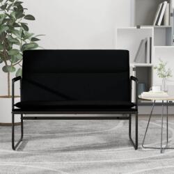 vidaXL Banca, negru, 100x64x80 cm, textil GartenMobel Dekor (351353)