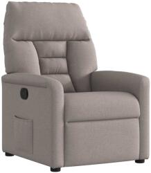 vidaXL Fotoliu rabatabil, gri taupe, material textil GartenMobel Dekor (4015549)