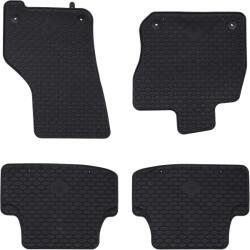 vidaXL Covor pentru masina 4 pcs Negru Cauciuc GartenMobel Dekor (42029086)