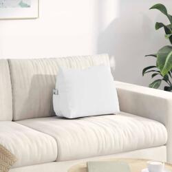 vidaXL Perna pentru spate Alb 45 x 20 x 35 cm tesatura GartenMobel Dekor (42015013)
