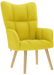 vidaXL Scaun de relaxare Tesatura galben deschis GartenMobel Dekor (4016776)
