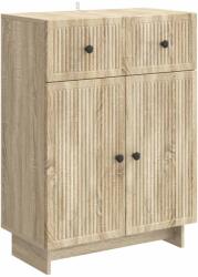 vidaXL Bufet cu sertar Stejar Sonoma 66 x 34, 5 x 90 cm Lemn prelucrat GartenMobel Dekor (893947) Comoda