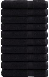 vidaXL Prosoape de sauna premium SOLUND 10 buc. negru 80x200 cm 600gsm GartenMobel Dekor (137436) Prosop