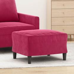 vidaXL Taburet, rosu vin, 60x50x41 cm, catifea GartenMobel Dekor (349297)