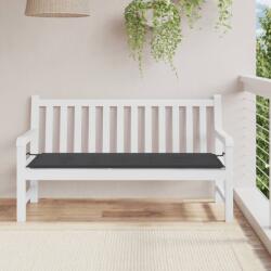 vidaXL Perna de banca de gradina, negru, 150x50x3 cm, textil oxford GartenMobel Dekor (47619)