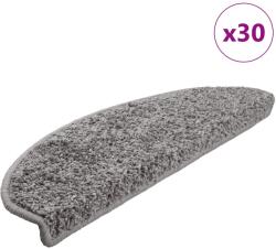 vidaXL Covorase pentru scari, 30 buc. , 65x21x4 cm, gri, semirotunde, mari GartenMobel Dekor (3365812) Covor