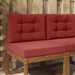 vidaXL Perna pentru canapea de exterior 2 pcs bordo Poliester GartenMobel Dekor (900736)