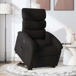 vidaXL Fotoliu electric rabatabil cu ridicare, negru, textil GartenMobel Dekor (3204004)