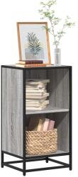 vidaXL Biblioteca, gri sonoma, 40x35x76 cm, lemn prelucrat GartenMobel Dekor (849097) Biblioteca