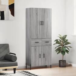 vidaXL Dulap înalt, gri sonoma, 69, 5x34x180 cm, lemn compozit GartenMobel Dekor (3198159) Comoda