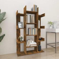vidaXL Biblioteca, stejar fumuriu, 86x25, 5x140 cm, lemn prelucrat GartenMobel Dekor (816002) Biblioteca