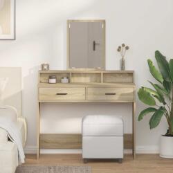 vidaXL Masa de Machiaj Stejar Sonoma 100 x 41 x 140 cm Lemn compozit GartenMobel Dekor (865147)