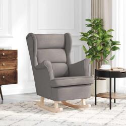 vidaXL Scaun balansoar, gri taupe, 74x90x102 cm, material textil GartenMobel Dekor (4016925)
