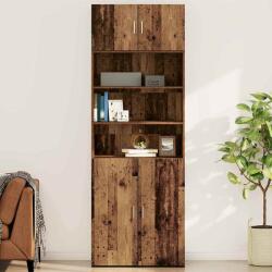 vidaXL Dulap de perete Lemn vechi 80 x 42.5 x 40 cm Lemn compozit GartenMobel Dekor (879653) Comoda