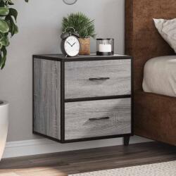 vidaXL Noptiera montata pe perete gri Sonoma 40x31x39, 5 cm GartenMobel Dekor (848730)